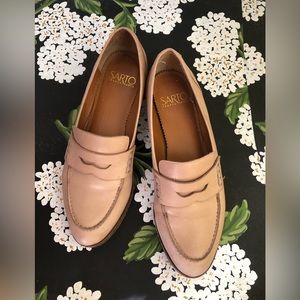 Sarto Jolette Leather Loafer Flat